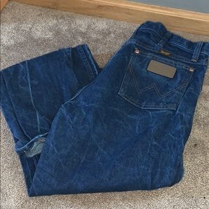Perfect wrangler jeans for shorts
